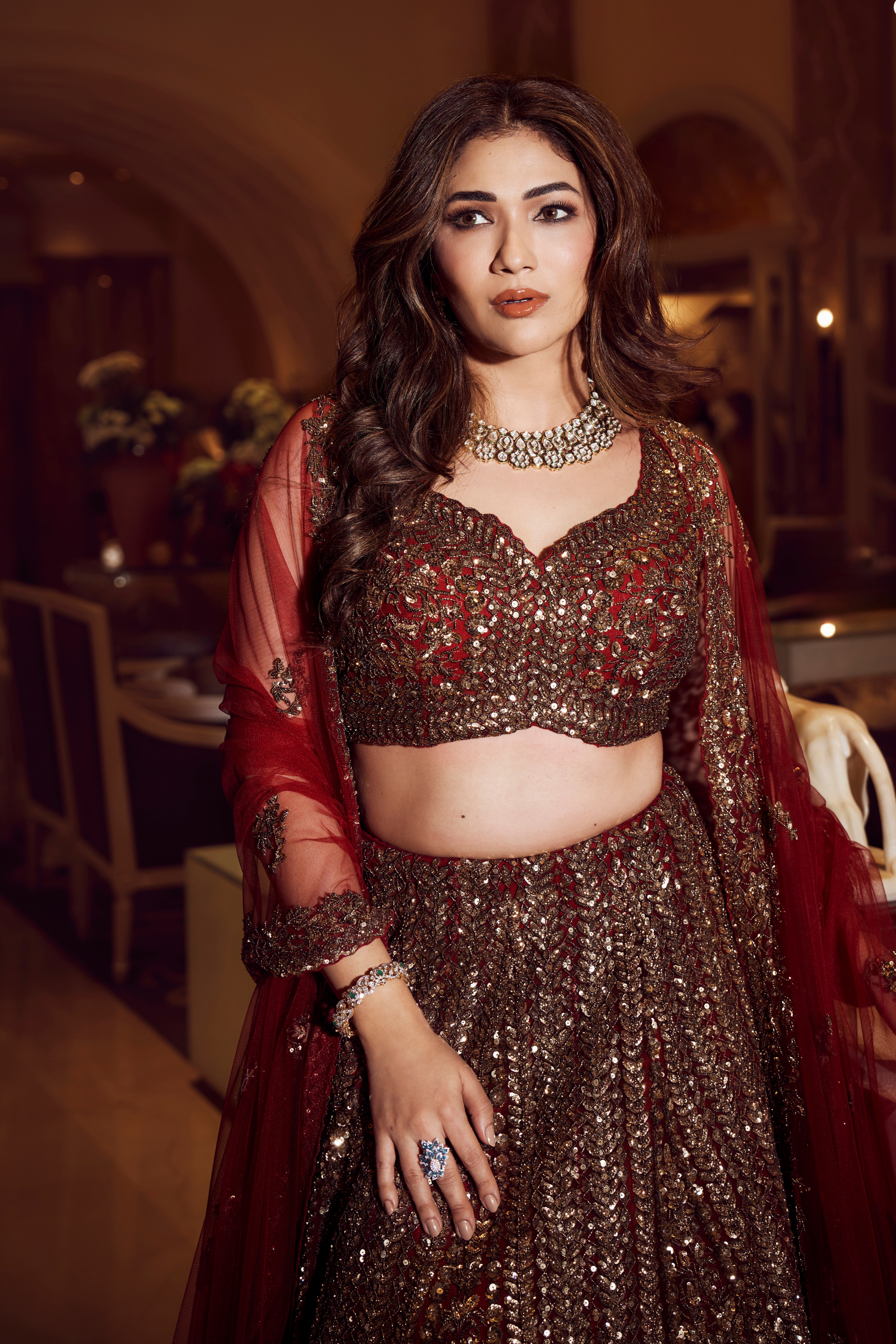 Designer Wedding Wear Lehenga Choli Set - Ridhima Pandit's Choice