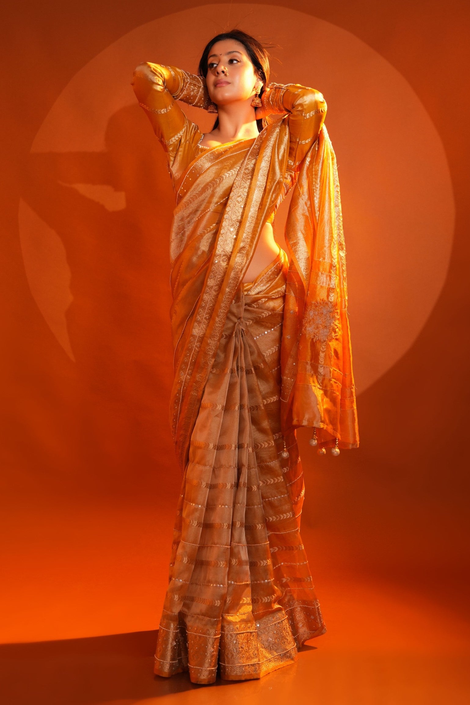 Designer wear saree - Isha Malviya's Choice