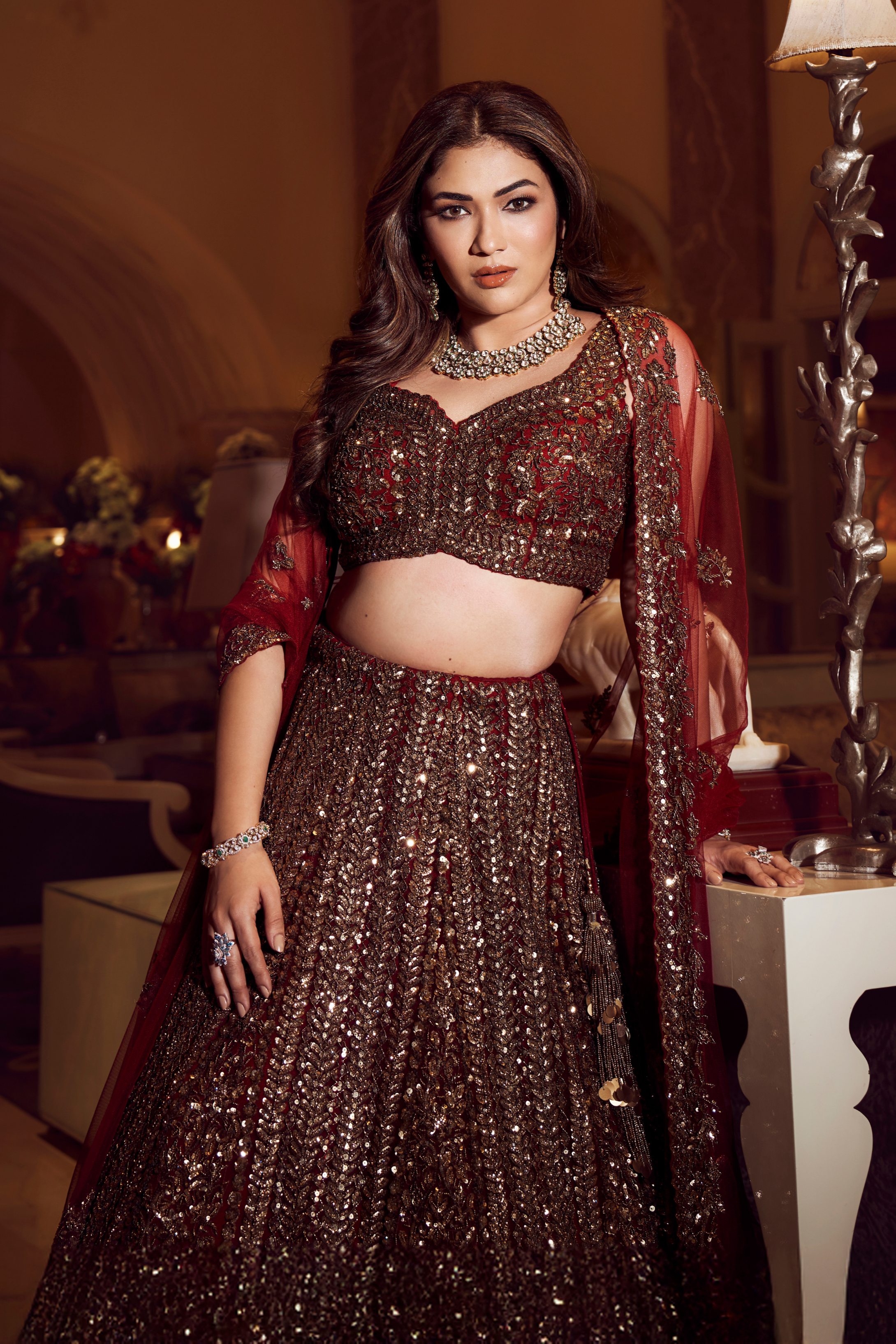 Designer Wedding Wear Lehenga Choli Set - Ridhima Pandit's Choice