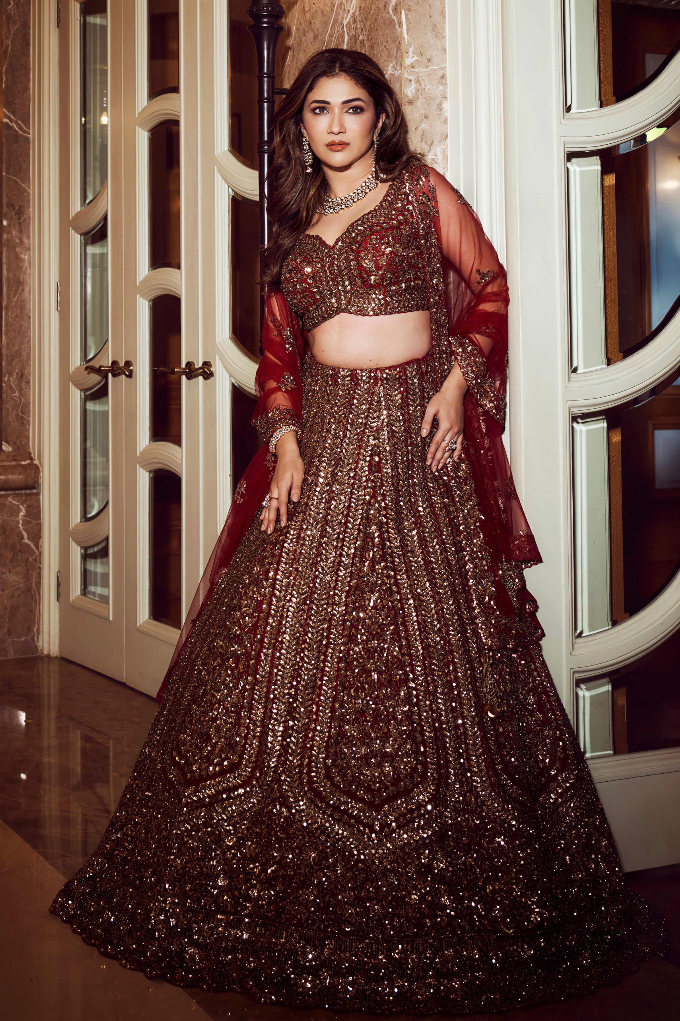 Designer Wedding Wear Lehenga Choli Set - Ridhima Pandit's Choice