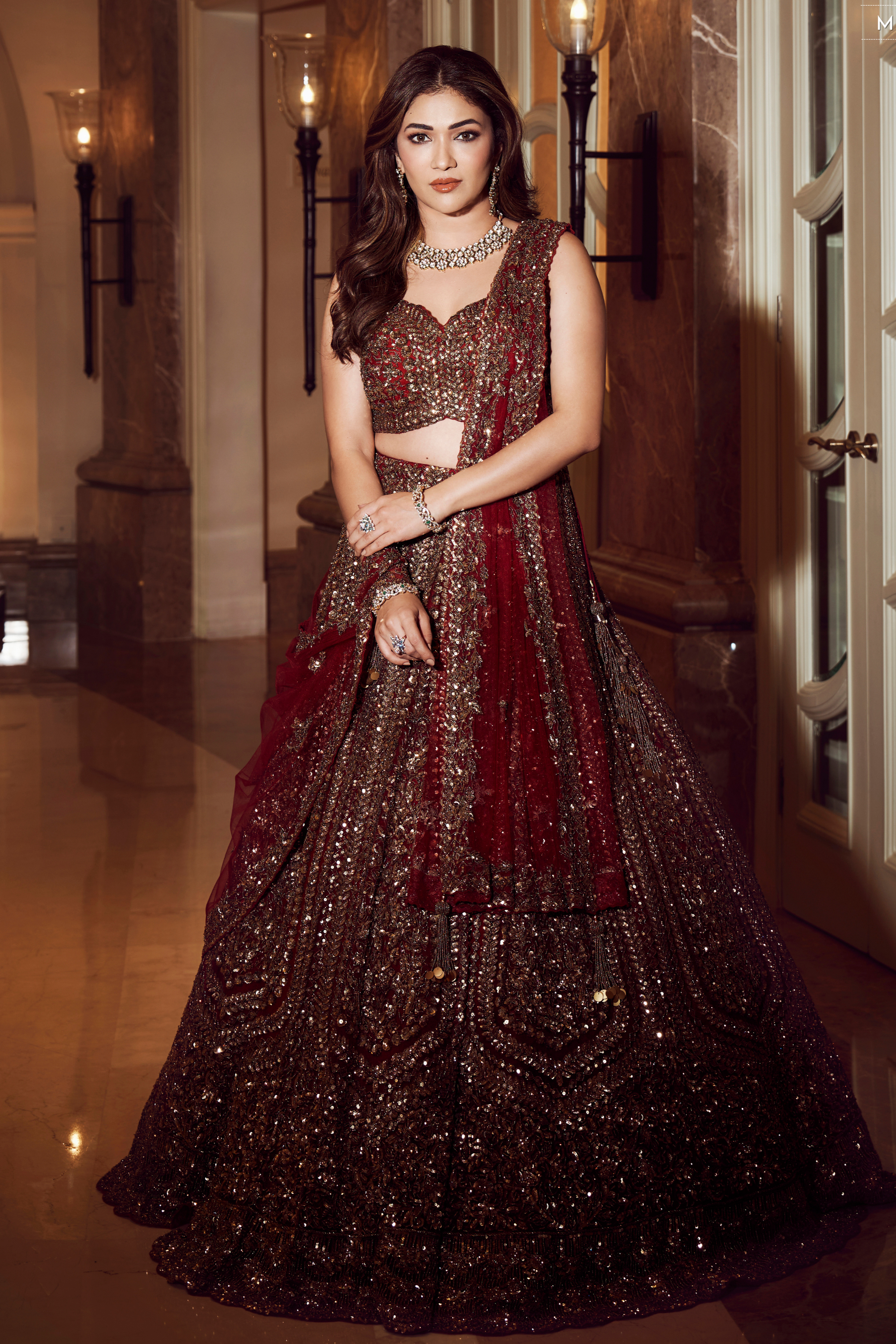 Designer Wedding Wear Lehenga Choli Set - Ridhima Pandit's Choice