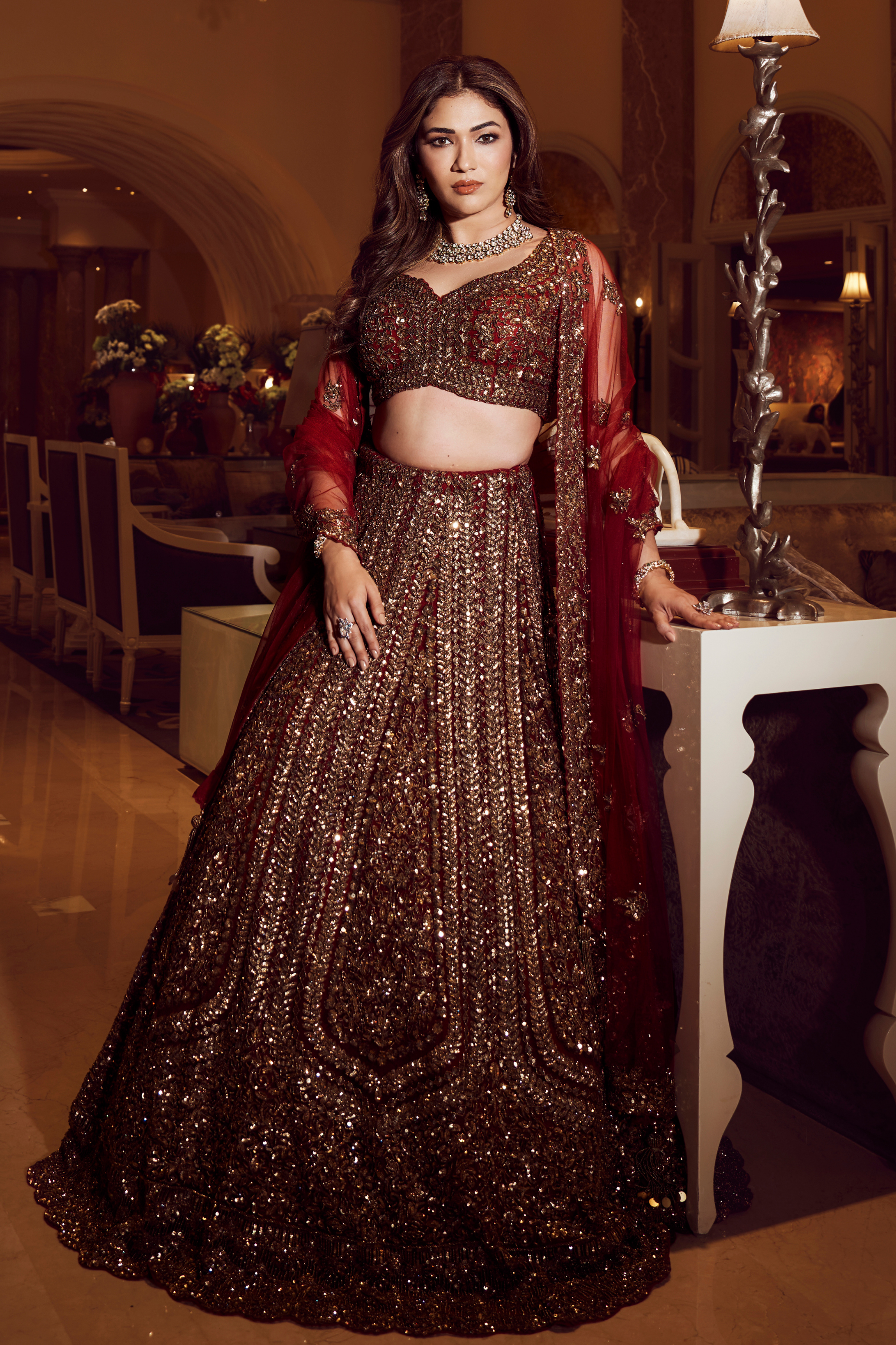 Designer Wedding Wear Lehenga Choli Set - Ridhima Pandit's Choice