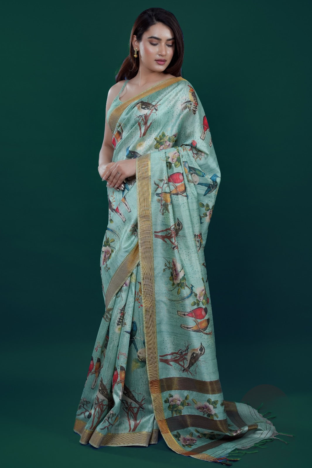 Designer Wear Digital Printed Saree