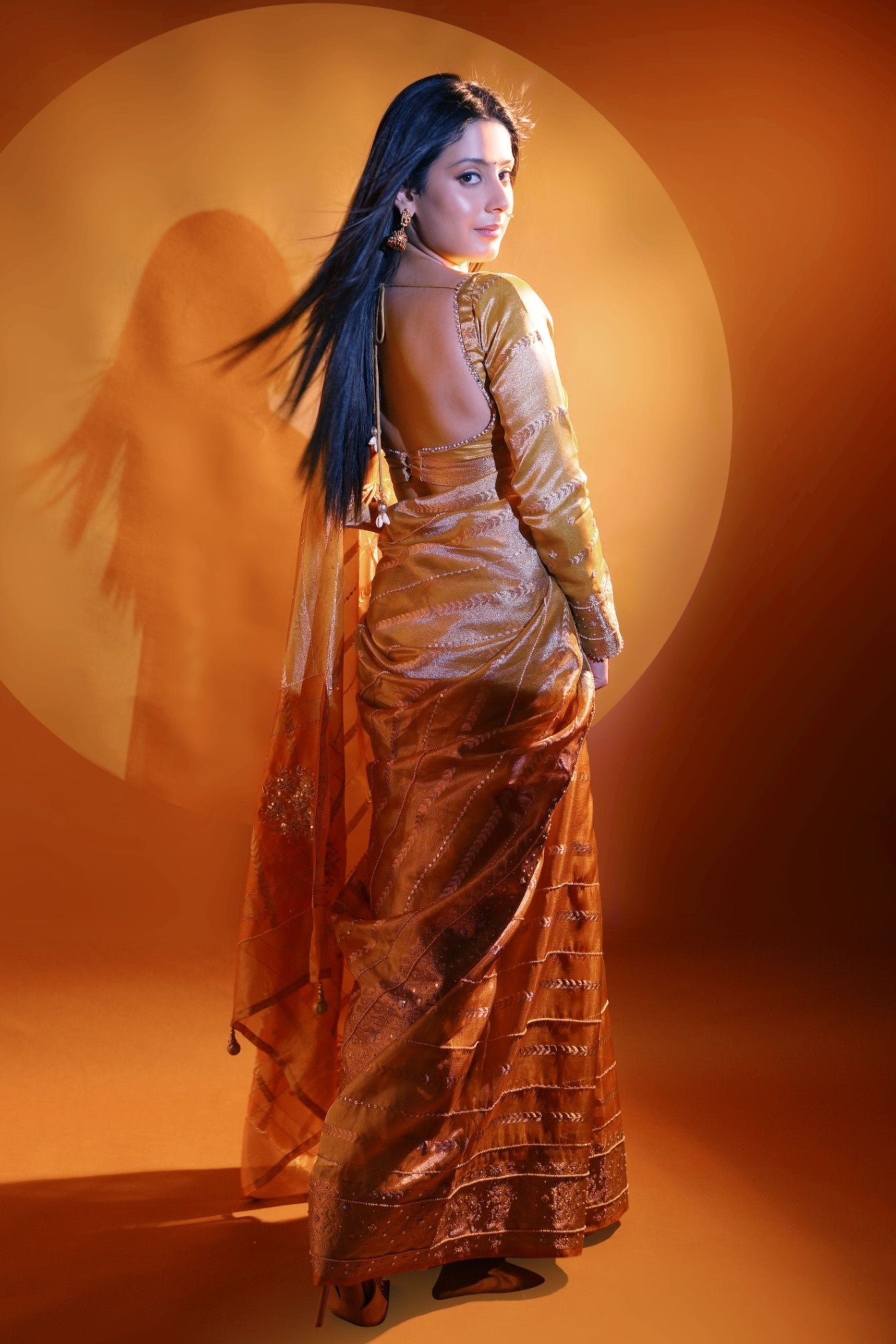 Designer wear saree - Isha Malviya's Choice