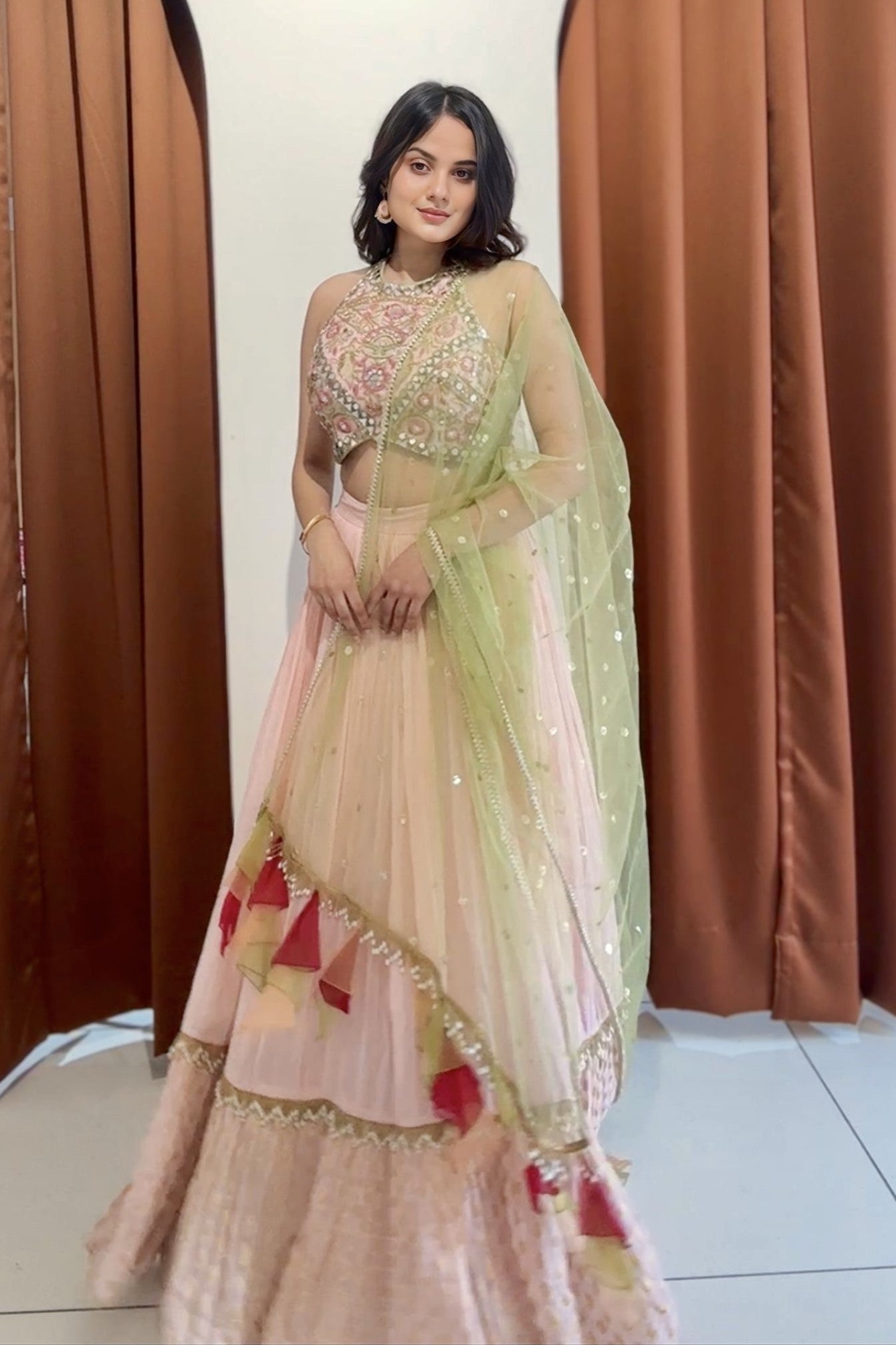 Designer Lehenga Choli - Kriti Kharbanda's & Niti Taylor's Choice