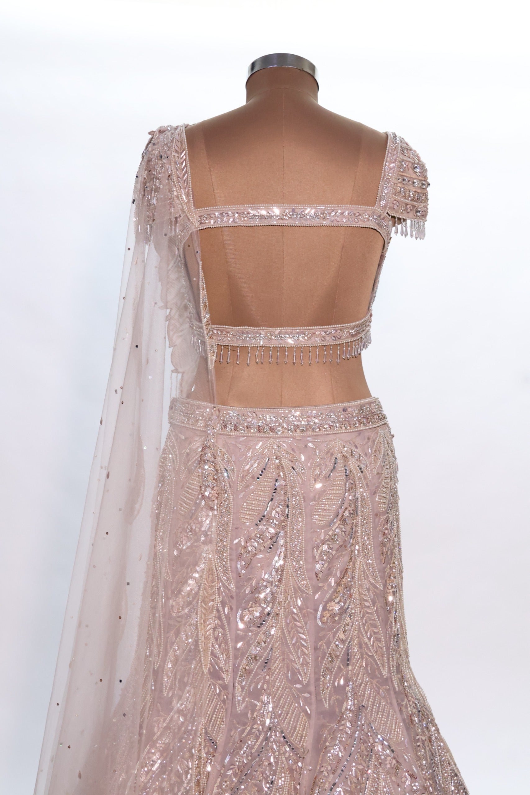 Designer Heavy Embroidered Sequin Work Lehenga Choli - Isha Malviya's Choice