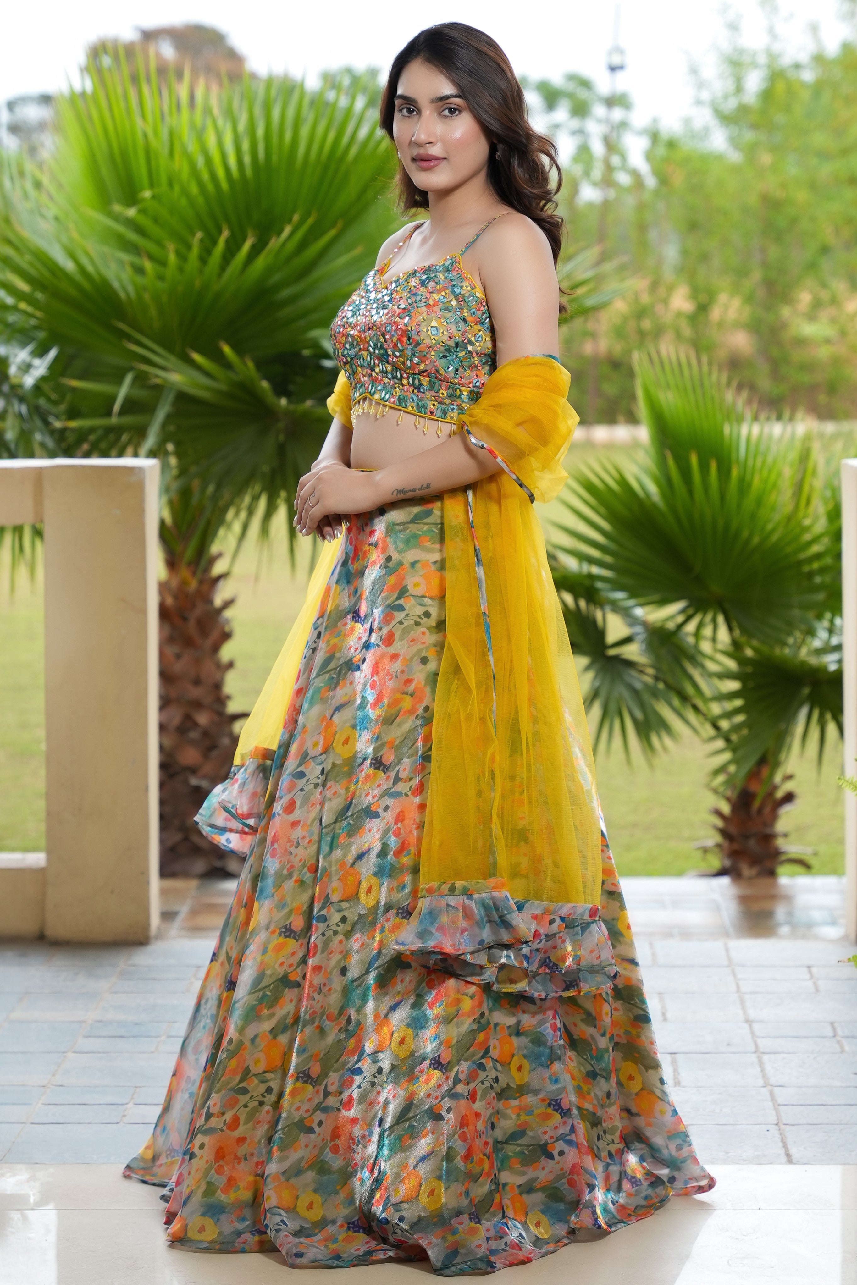 Beautiful Digital Printed Lehenga Choli With Dupatta