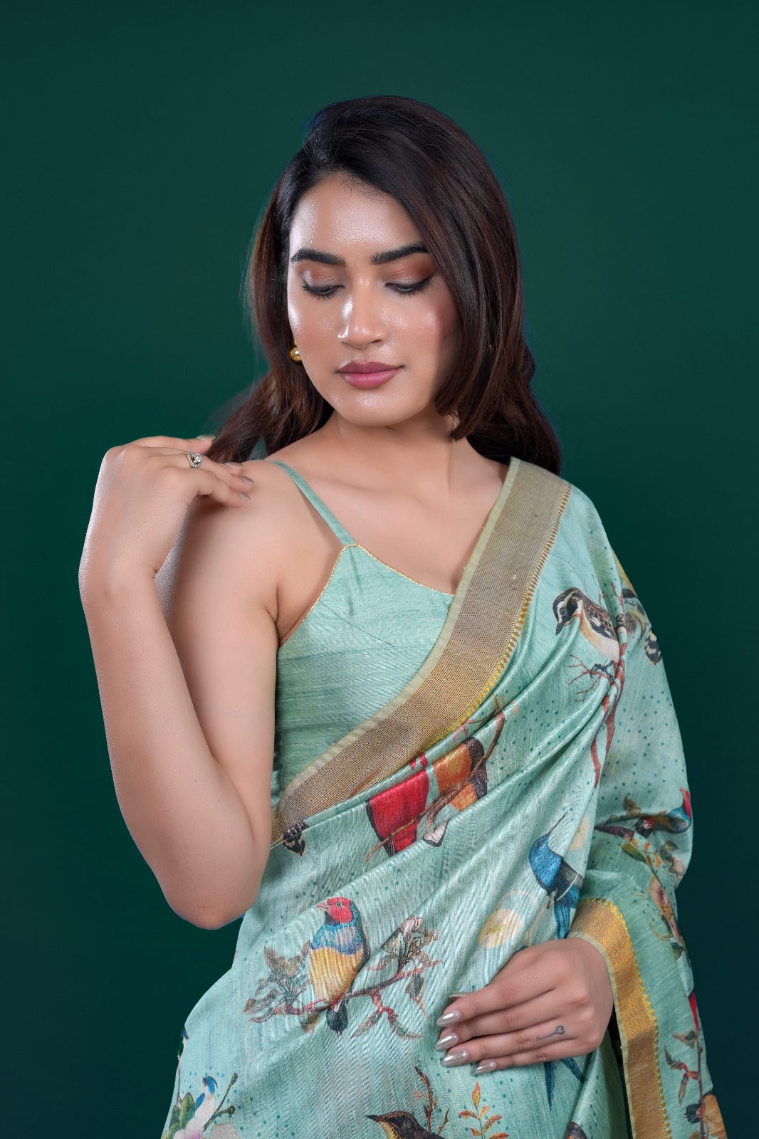 Designer Wear Digital Printed Saree