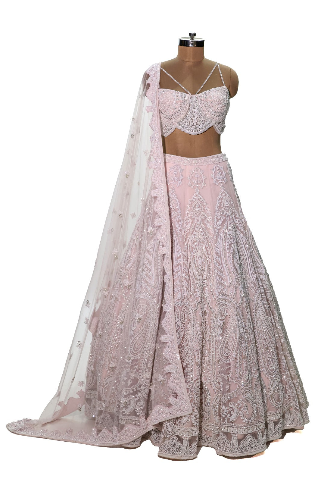 Adorable Wedding Wear Lehenga Choli - Jasmin Bhasin's Choice