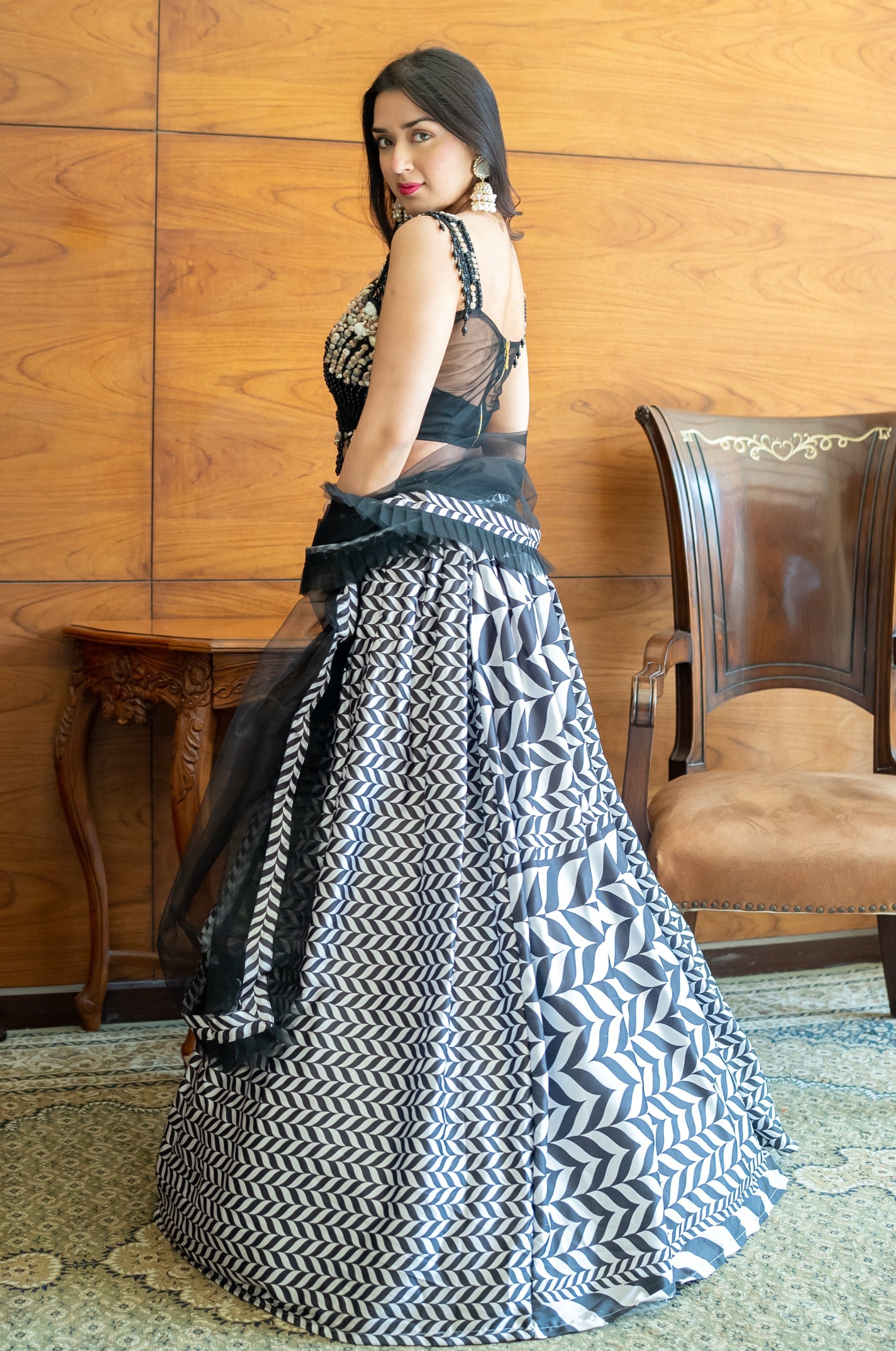 Wedding Wear Monochromatic Lehenga