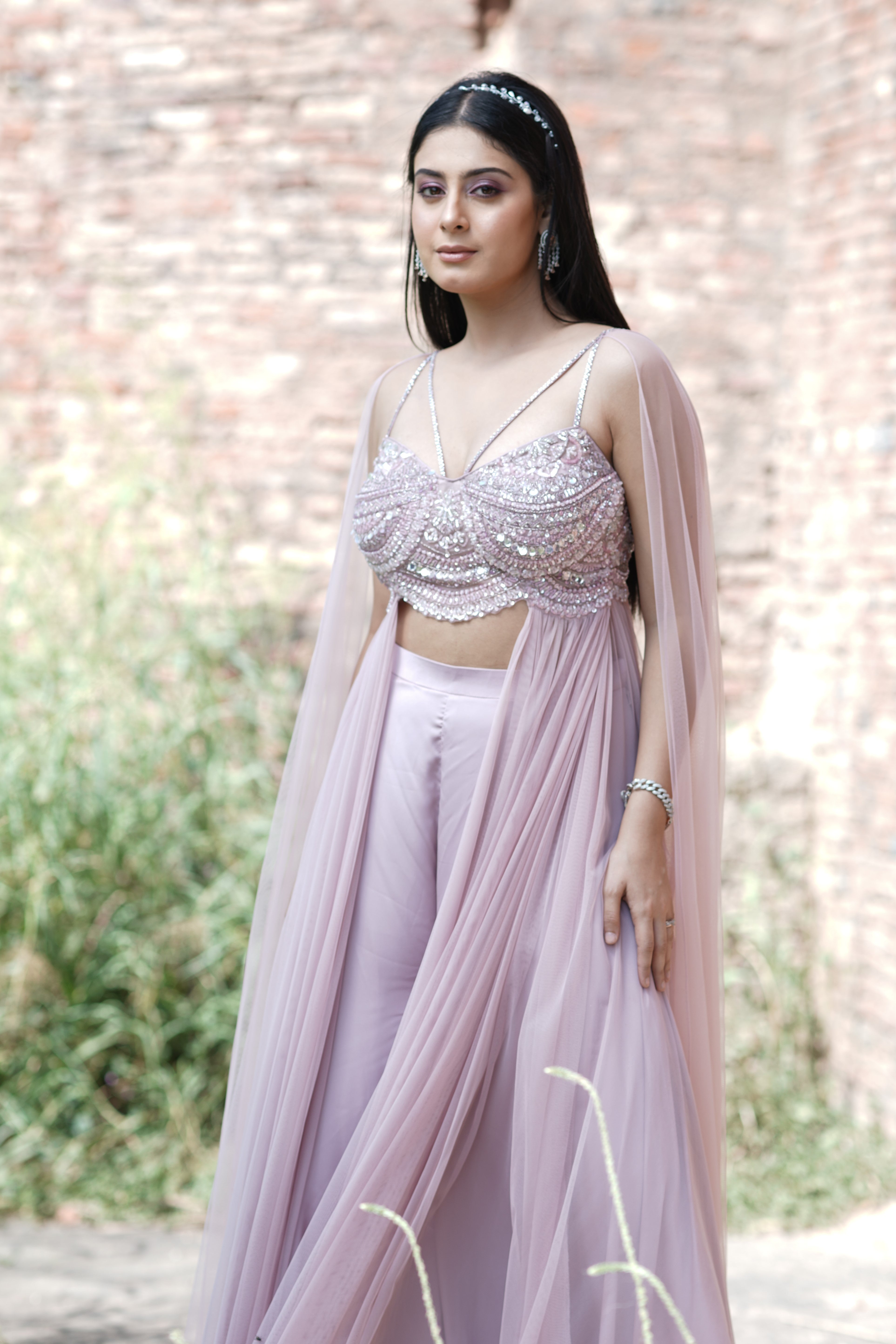Partywear Indo-Western Ensemble - Isha Malviya's Choice