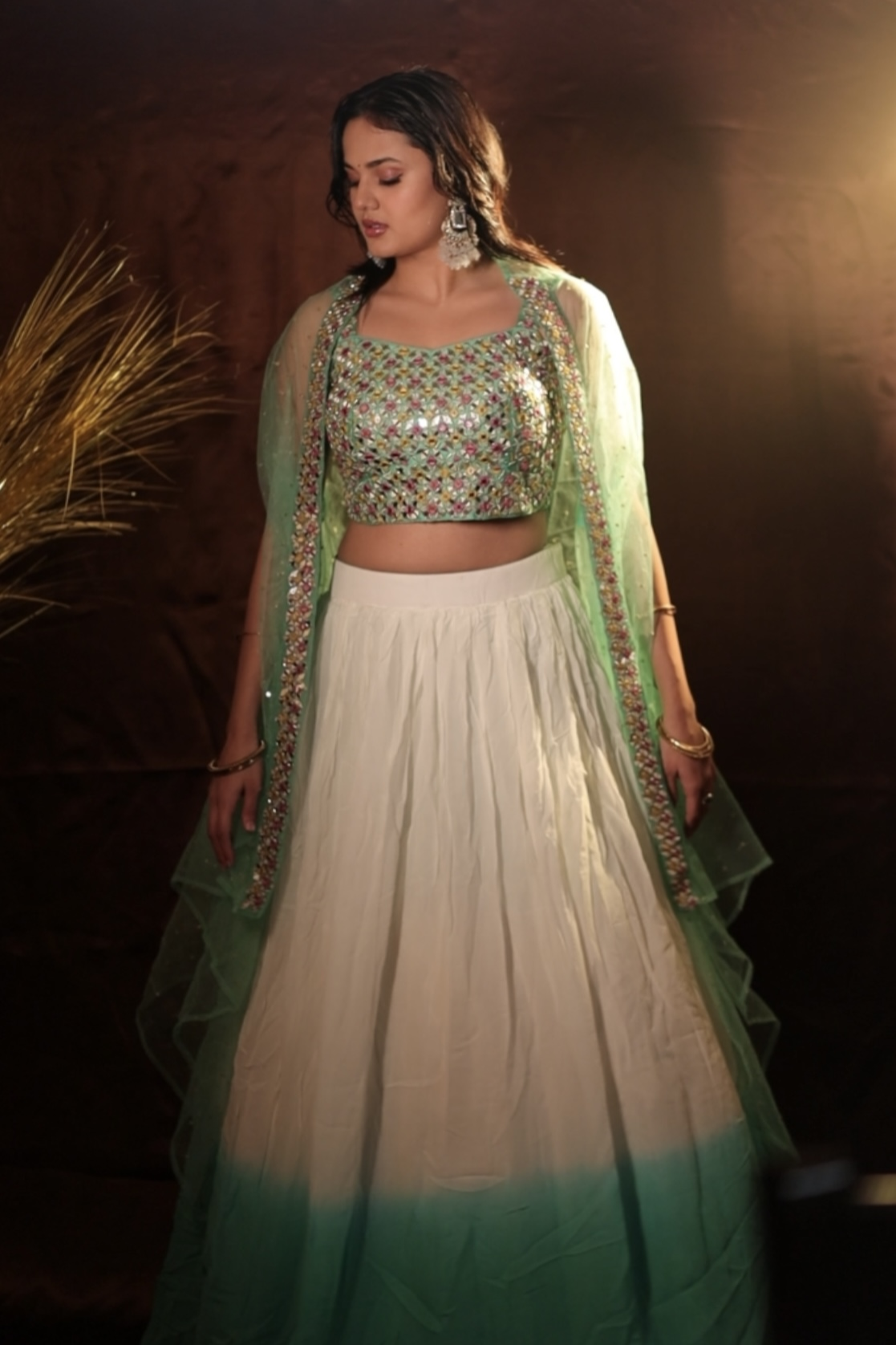 Designer Outfit Indowestern Lehenga - Jasmin Bhasin's Choice