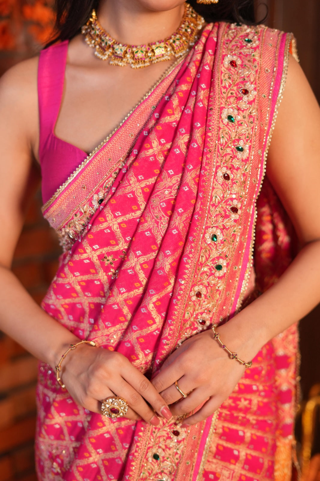 Festive Glow Banarasi Saree