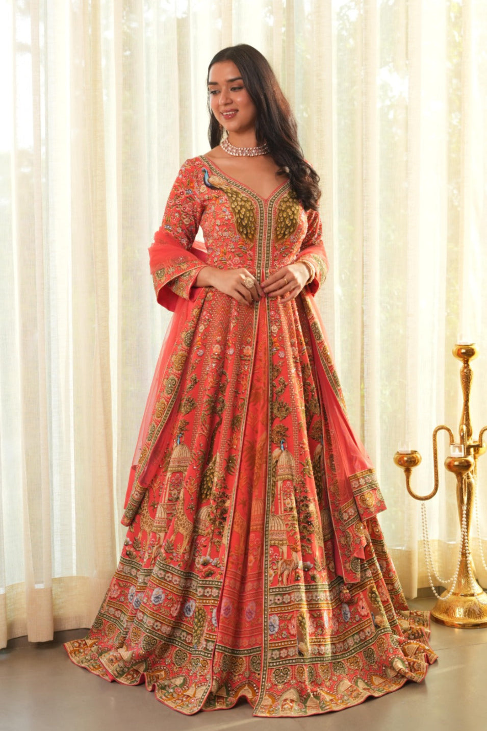 Designer Floor-Length Suit