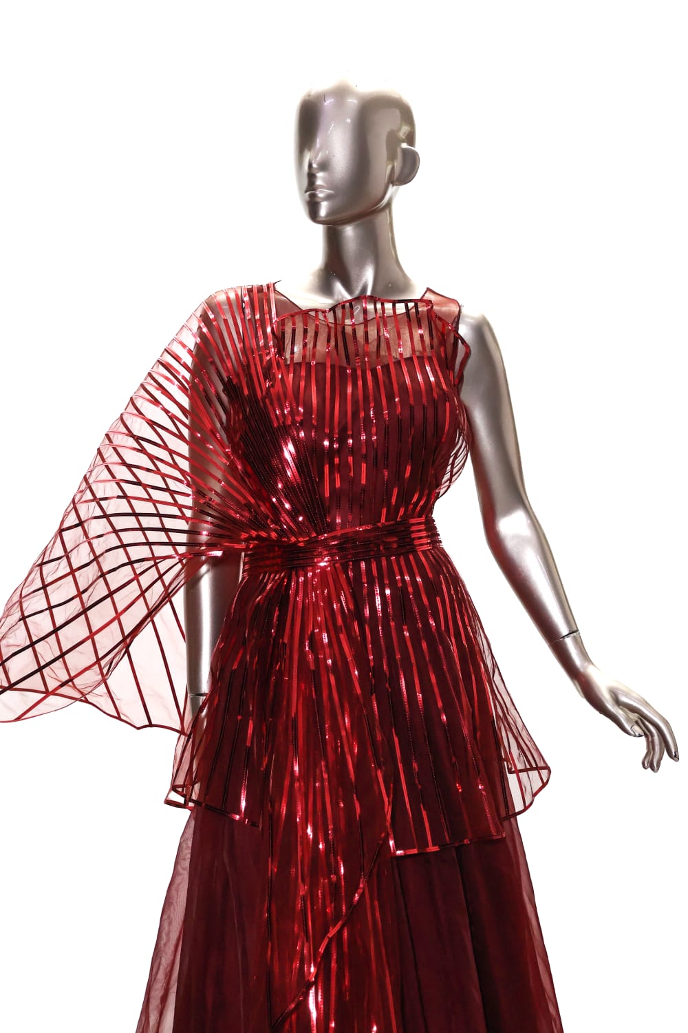 Elegant Net Gown - Manasa Varanasi's Choice