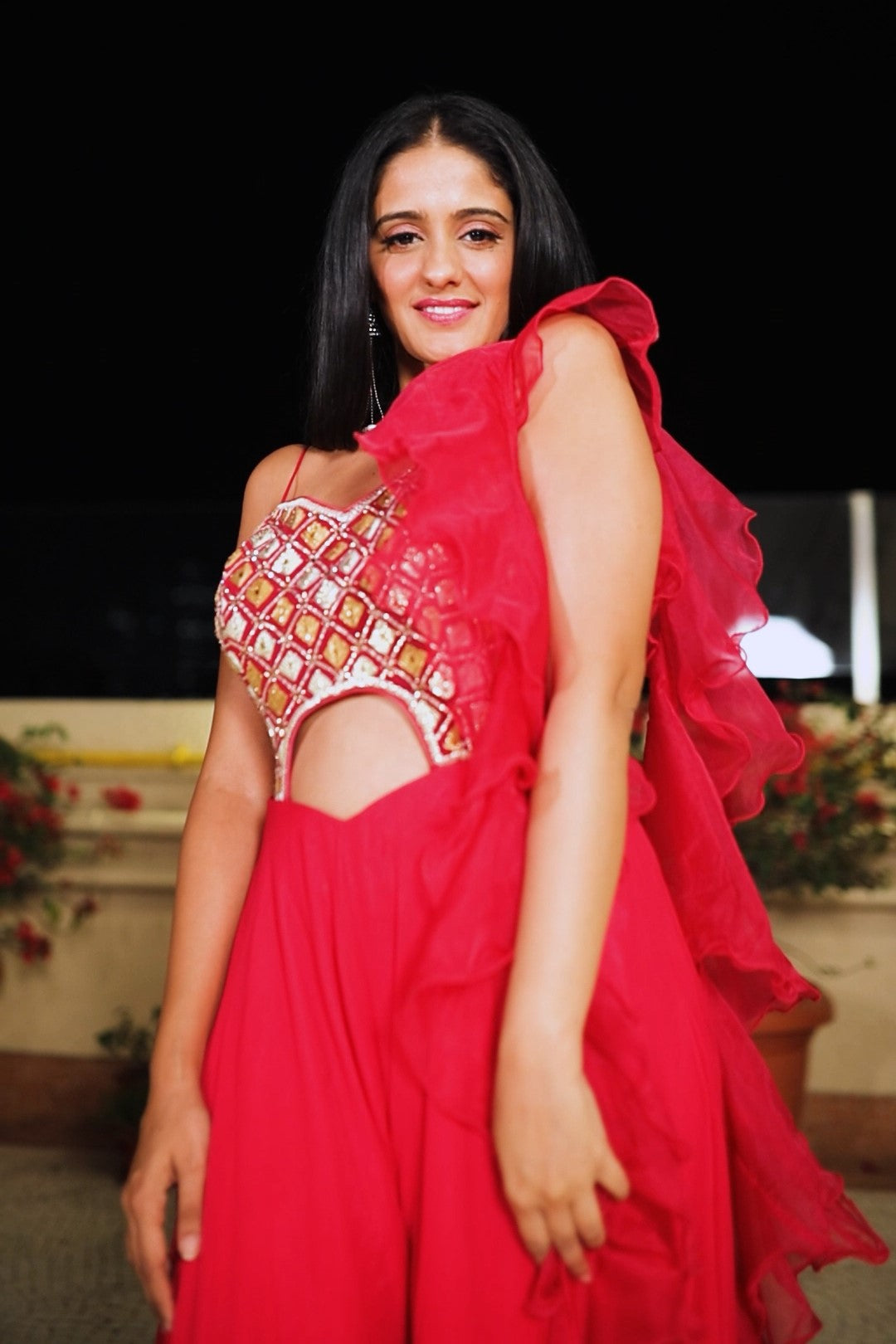 Fashionable Rani Pink Designer Jumpsuit - Ayesha Singh's Choice