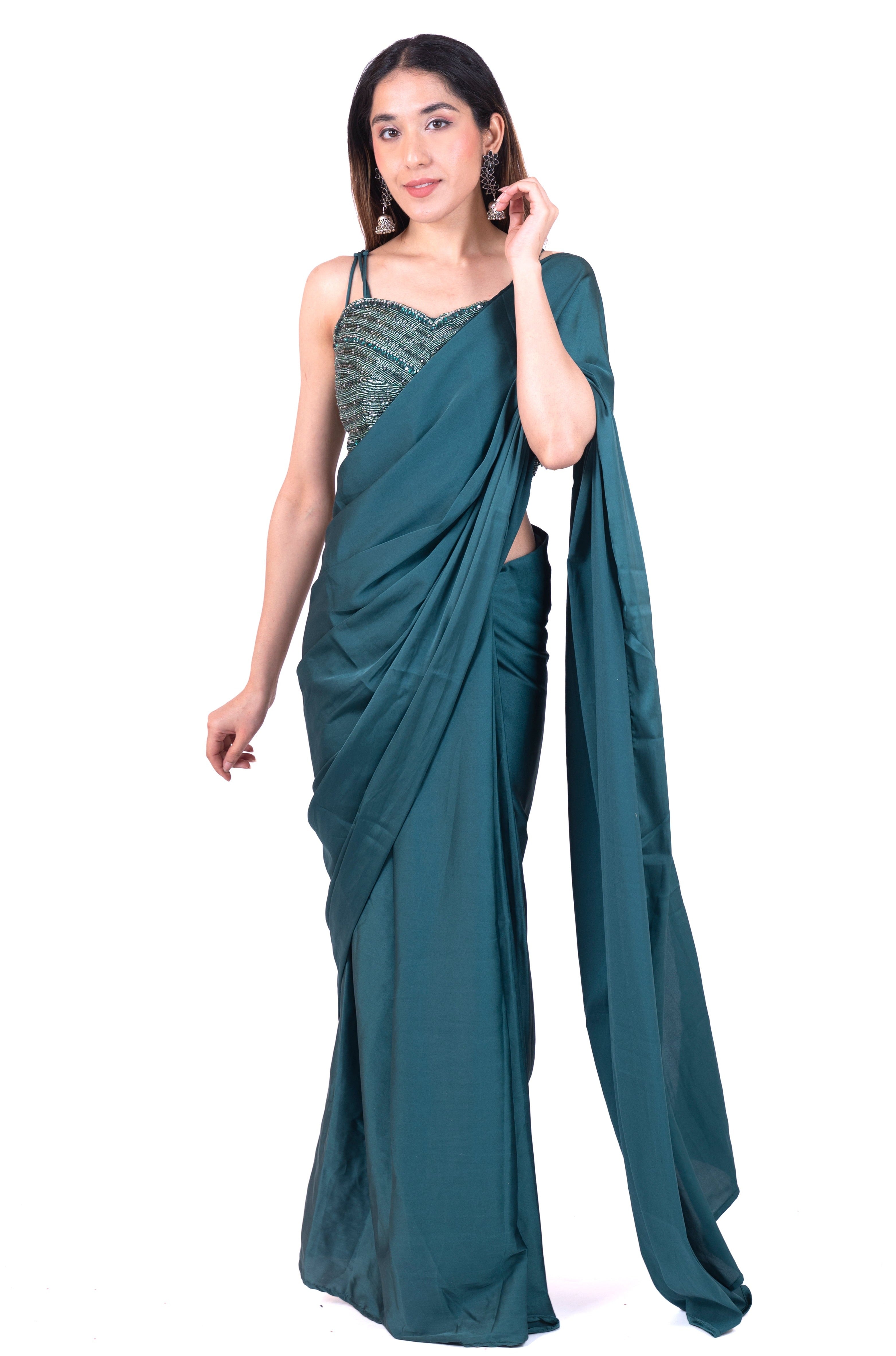 Designer Ready To Wear Saree - Isha Malviya's Choice