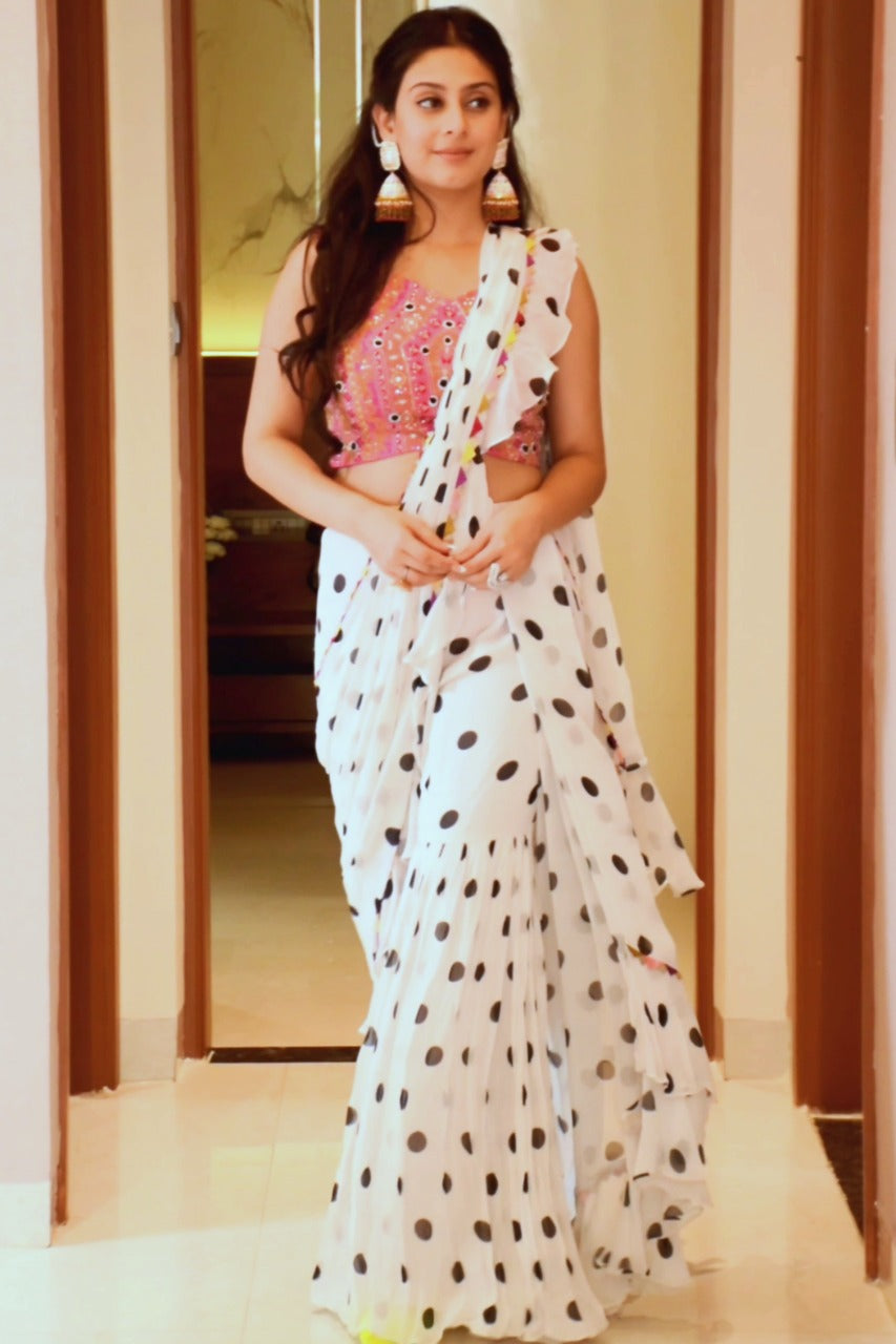 Designer Indo Western Outfit - Isha Malviya's Choice