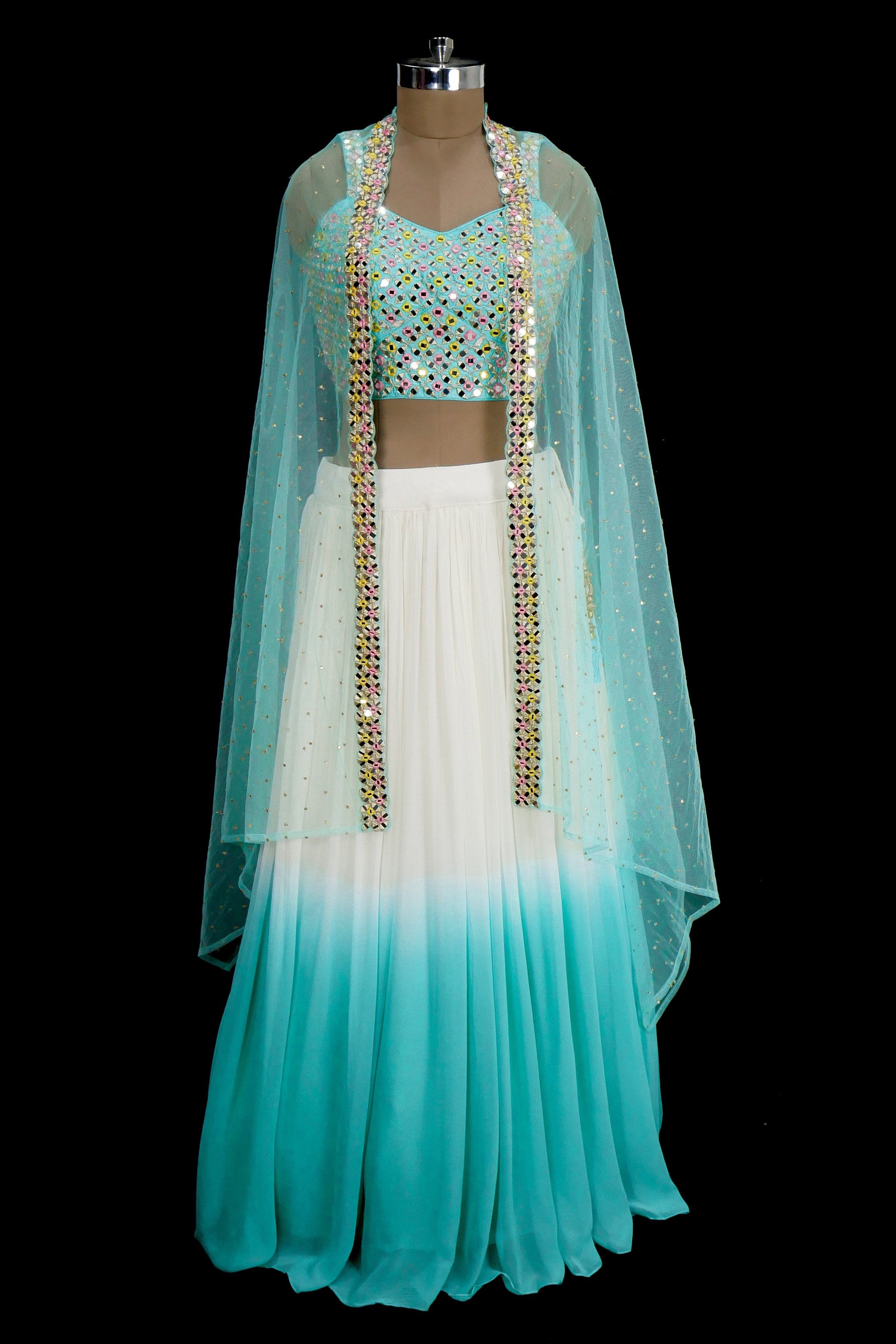 Designer Outfit Indowestern Lehenga - Jasmin Bhasin's Choice