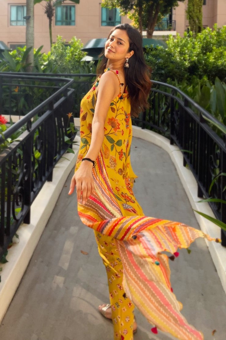 Designer Indo Western Dress - Vani Sood's Choice