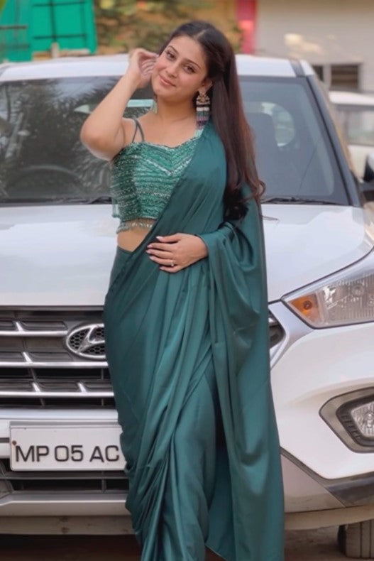 Designer Ready To Wear Saree - Isha Malviya's Choice