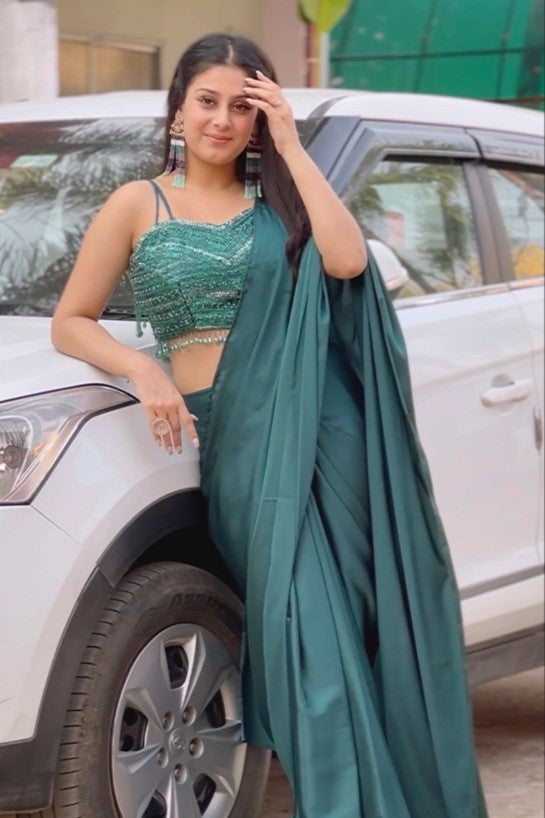 Designer Ready To Wear Saree - Isha Malviya's Choice