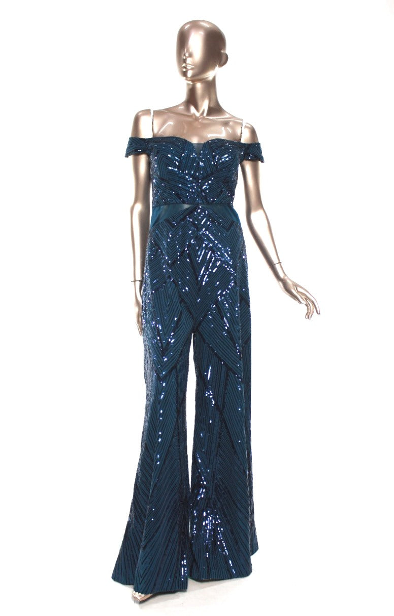 Elegant Off Shoulder Sequins Party Evening Dress (02183206) - eDressit